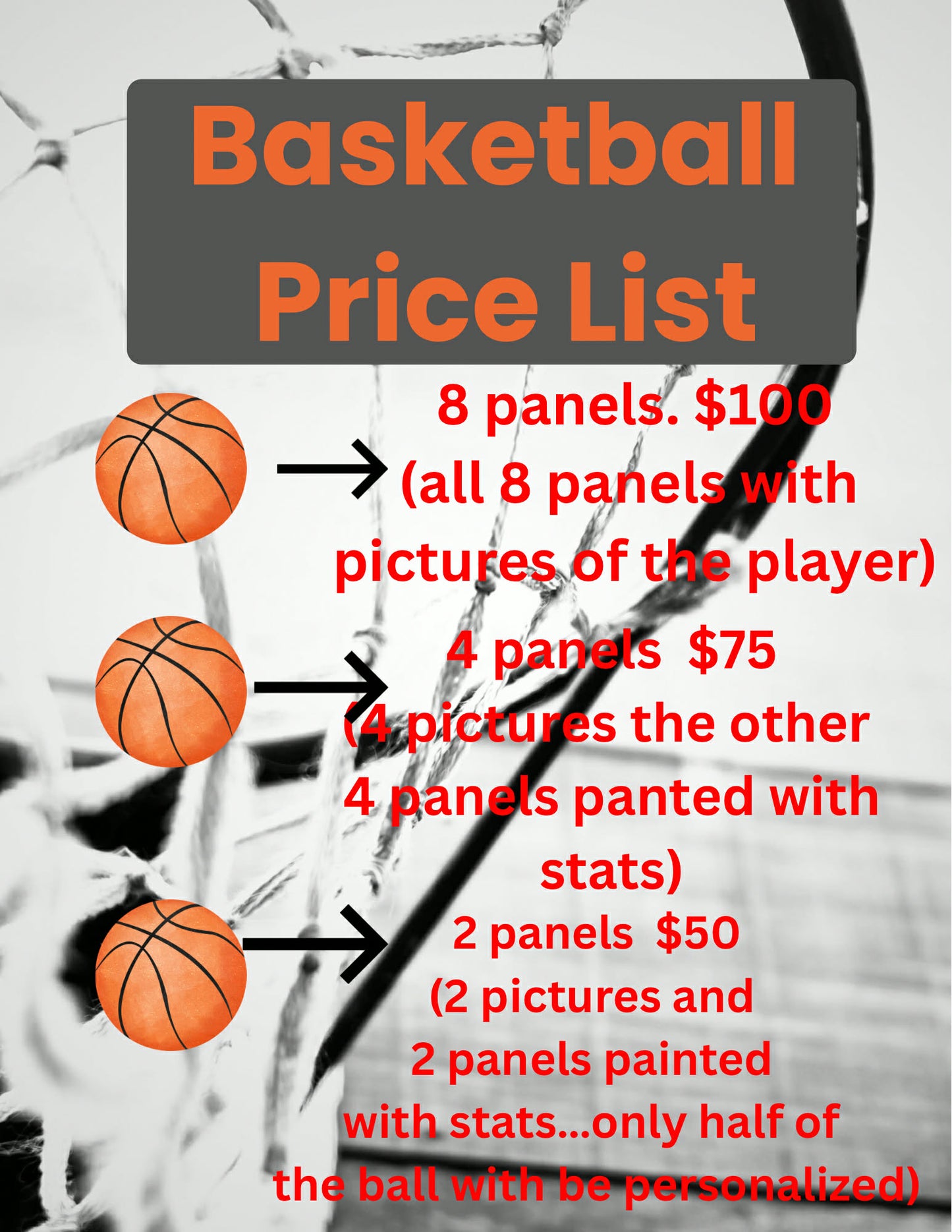 Customizaed Basketball